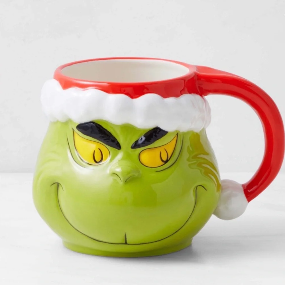 Williams Sonoma brand new unused Grinch mug gifted